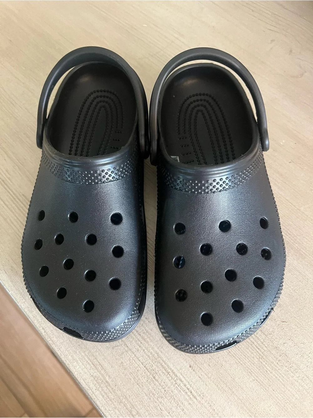 CROCS Black Classic Clog Sandals